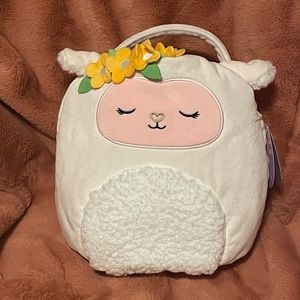 12” Sophie the Lamb Easter Basket Squishmallow